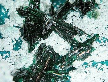 Atacamite Olivenite & Halloysite