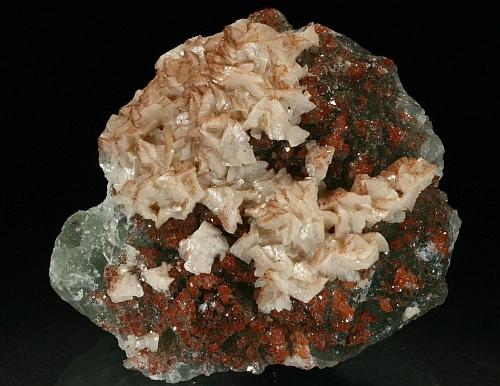 Fluorite Dolomite & Quartz Var Eisenkiesel