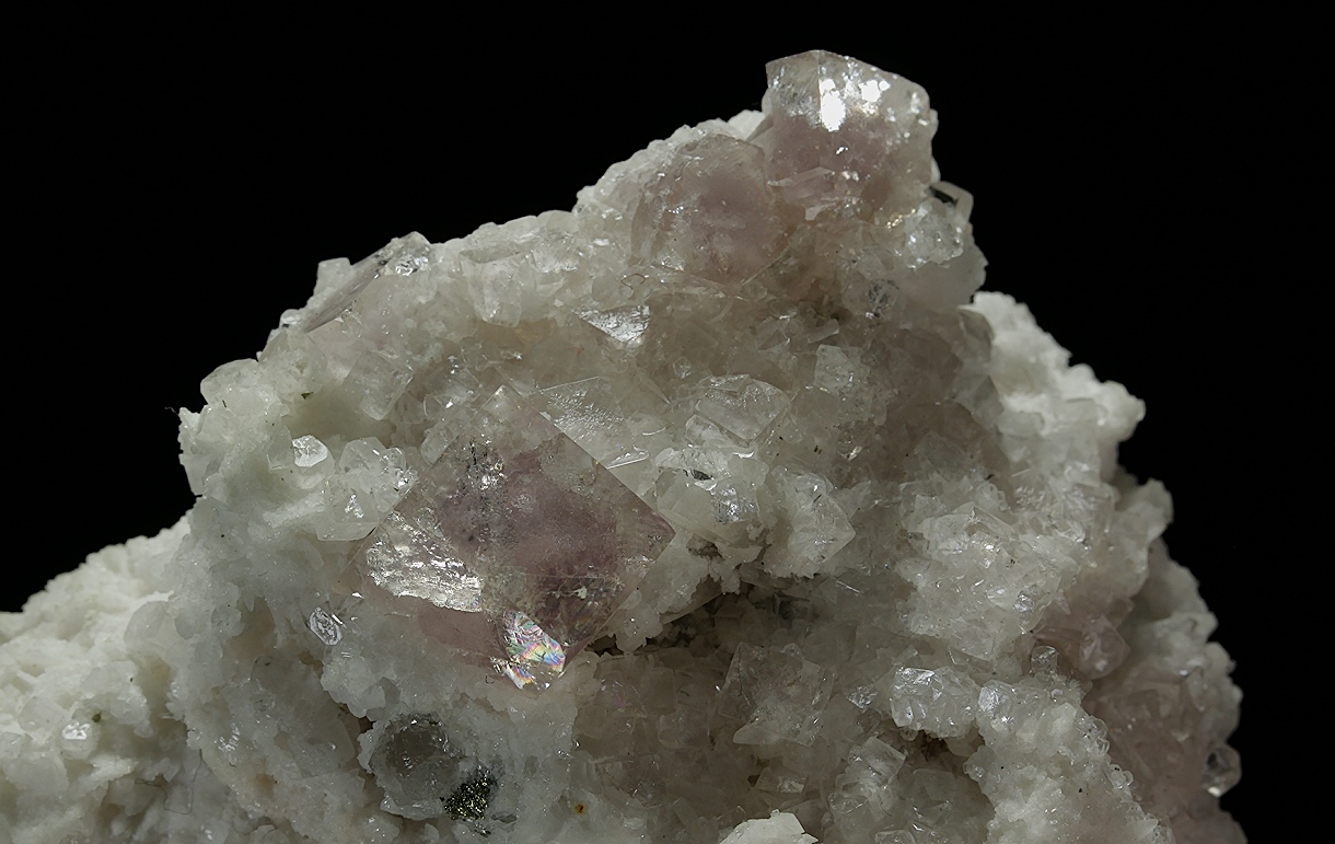 Quartz Fluorite & Pyrite