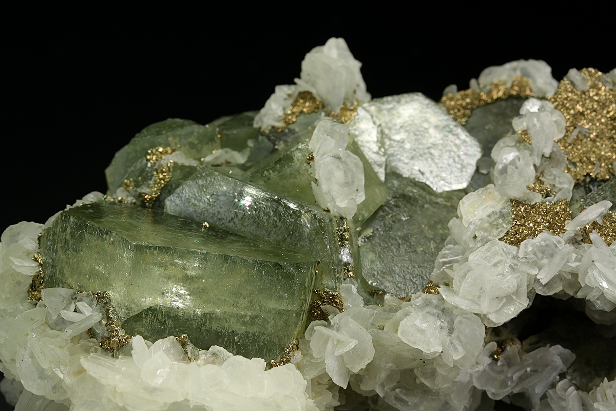 Fluorapatite & Calcite