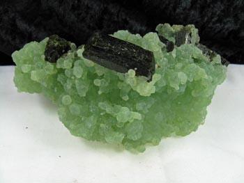 Epidote On Prehnite