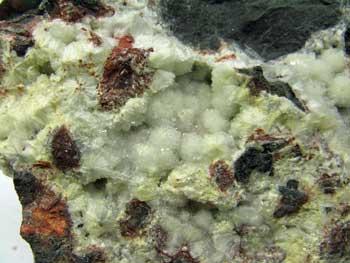 Fluellite With Wavellite