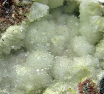 Fluellite With Wavellite