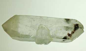 Quartz With Axinite-(Fe)