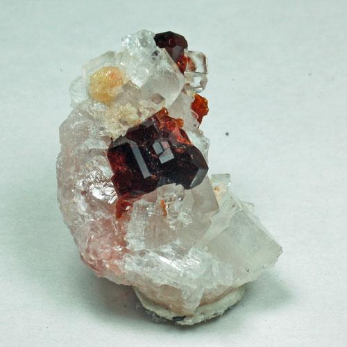 Woodhouseite With Uvite On Magnesite