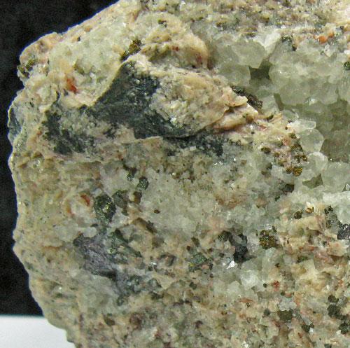 Proustite With Chalcopyrite