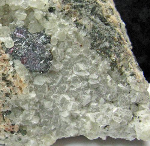 Proustite With Chalcopyrite