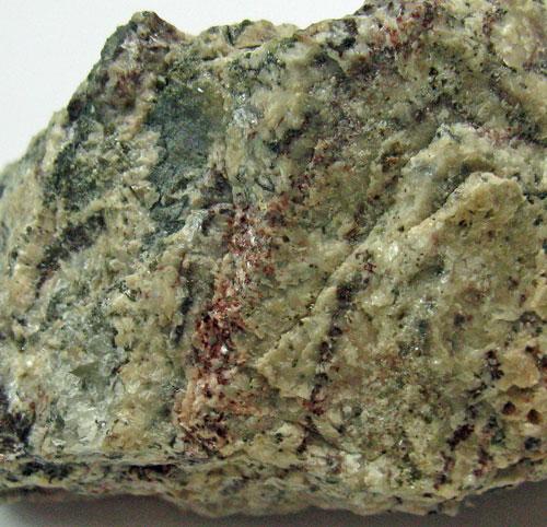 Proustite With Chalcopyrite