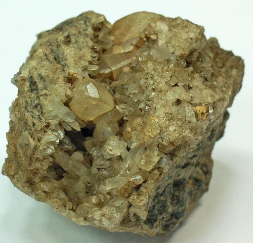 Topaz With Quartz