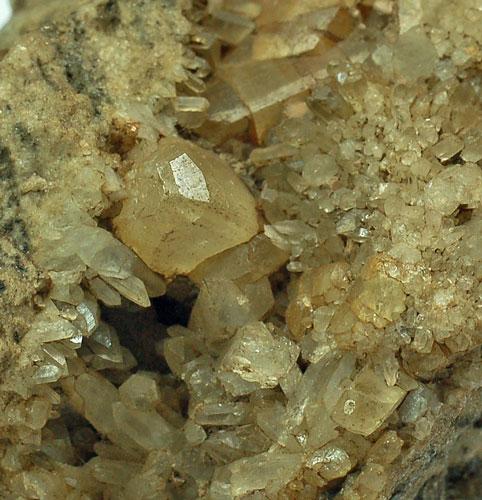 Topaz With Quartz