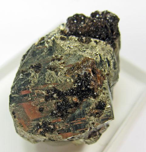 Hubeite In Pyrite