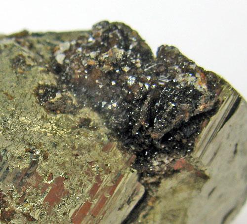 Hubeite In Pyrite