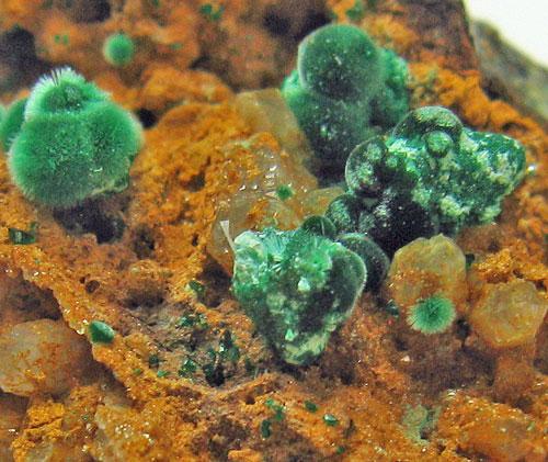 Mixite & Malachite