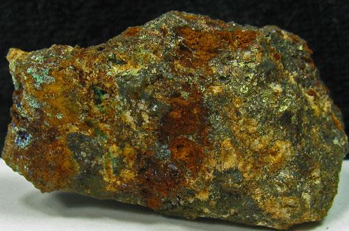 Cuprite & Linarite & Brochantite