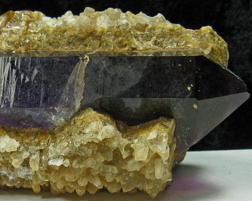 Amethyst In Calcite