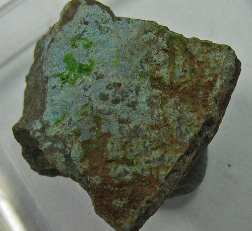 Vésigniéite On Chrysocolla