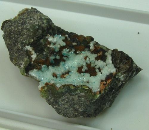 Aurichalcite Hemimorphite & Smithsonite