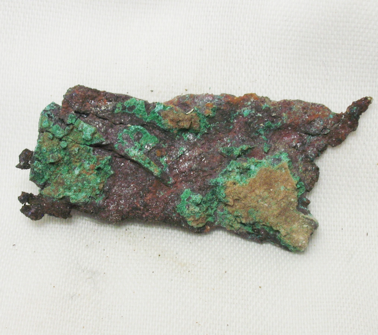 Cuprite On Copper & Malachite