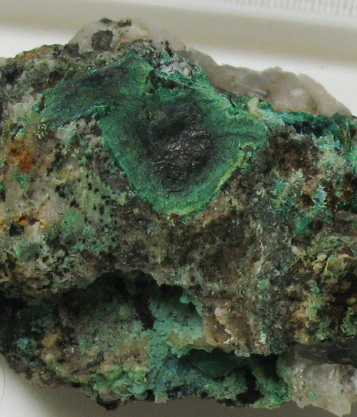 Wittichenite & Mixite & Malachite & Chrysocolla