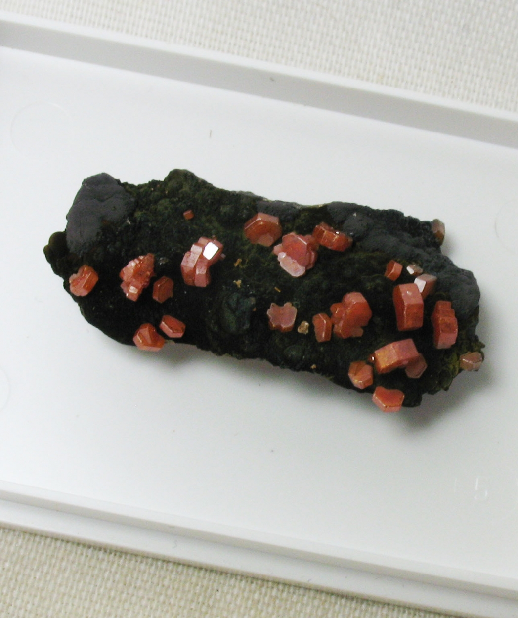 Vanadinite On Goethite