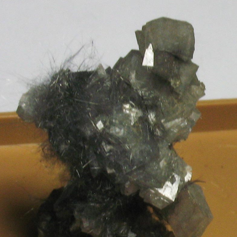 Boulangerite On Calcite