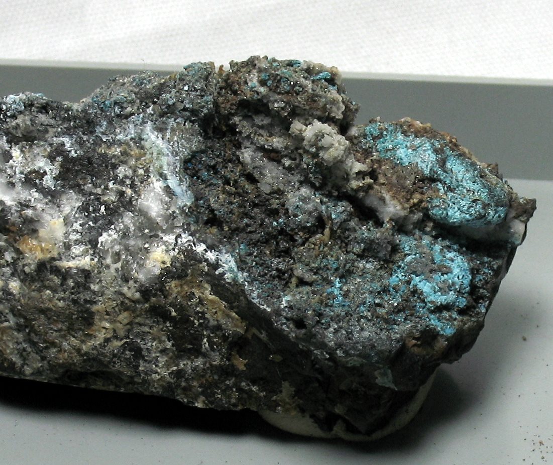 Arsenopyrite & Serpierite & Quartz