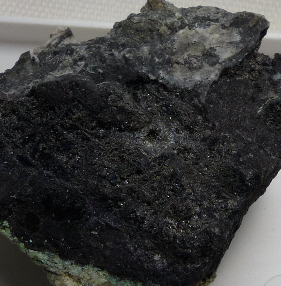 Native Sulphur On Covellite