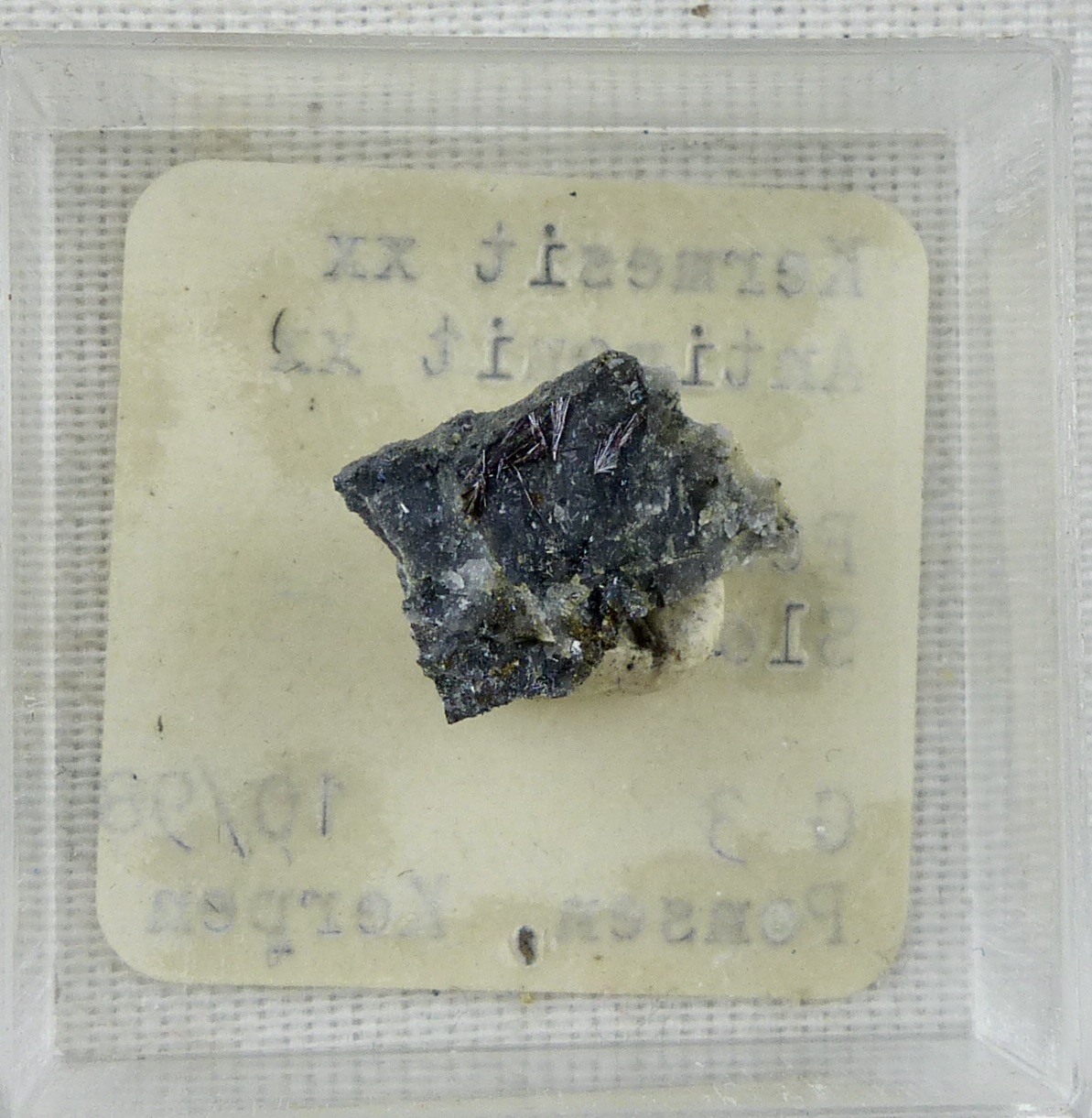 Kermesite & Stibnite