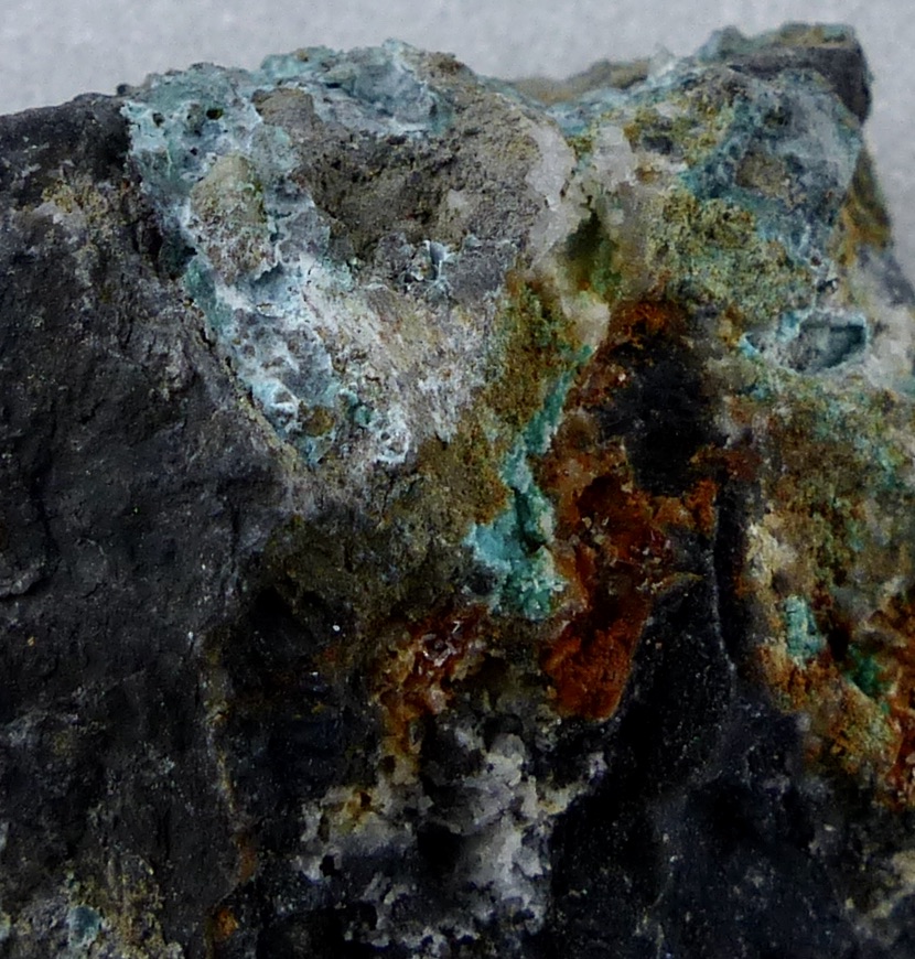 Aurichalcite & Cerussite & Malachite