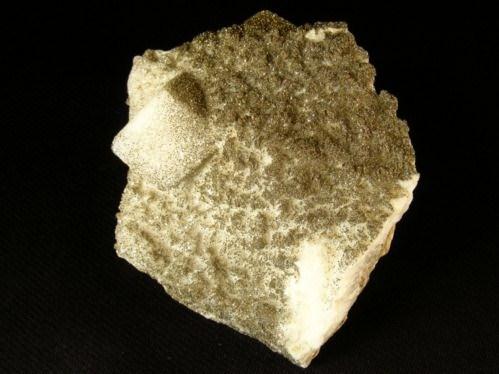 Pyrite On Calcite