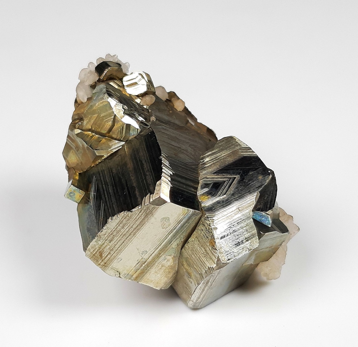 Pyrite & Calcite