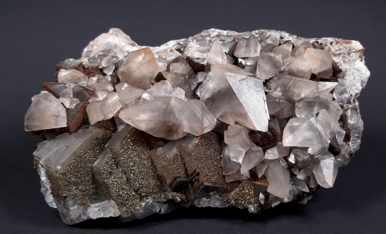 Calcite & Pyrite