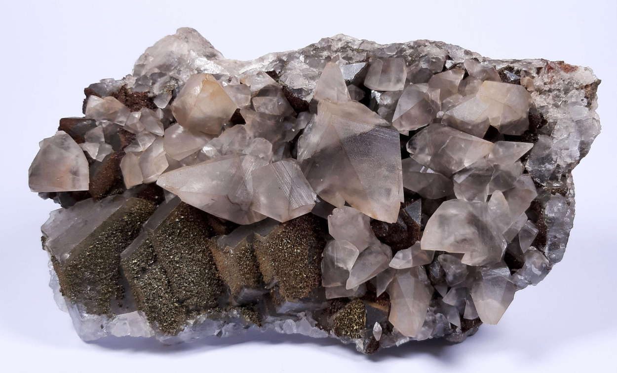 Calcite & Pyrite