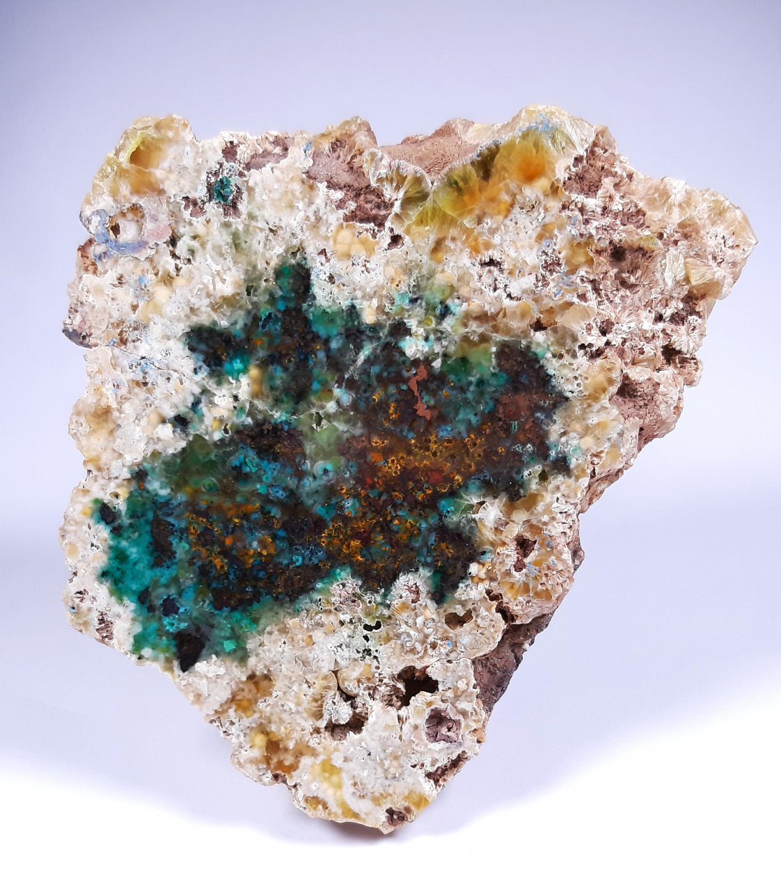 Copper Cuprite Malachite & Volborthite