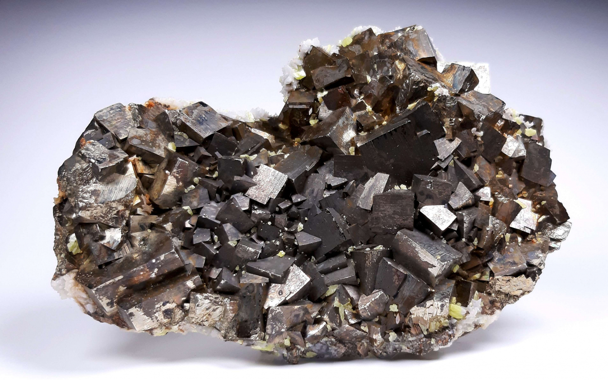 Pyrite Calcite & Sulphur