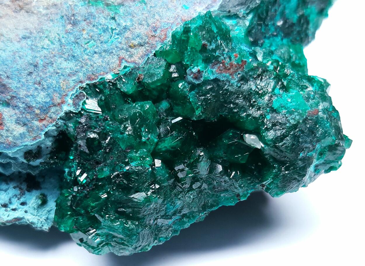 Dioptase & Plancheite