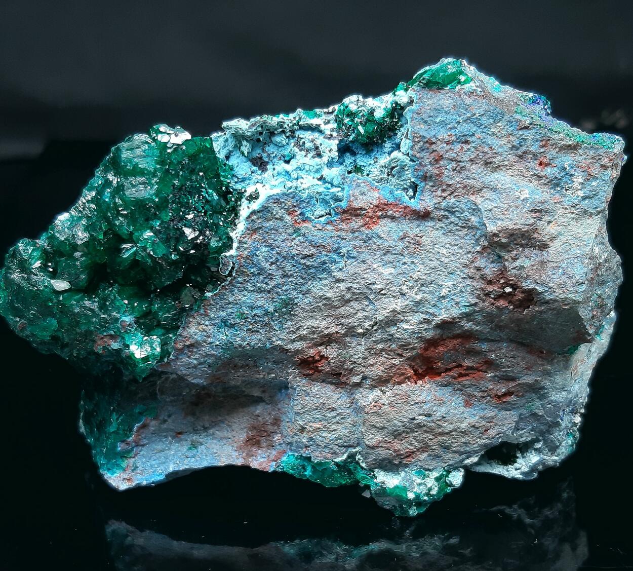 Dioptase & Plancheite