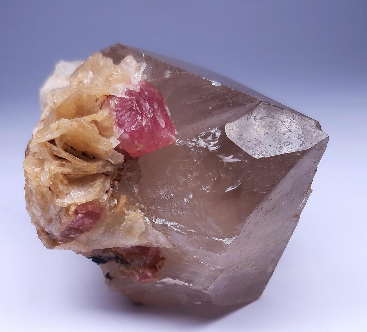 Rubellite & Quartz