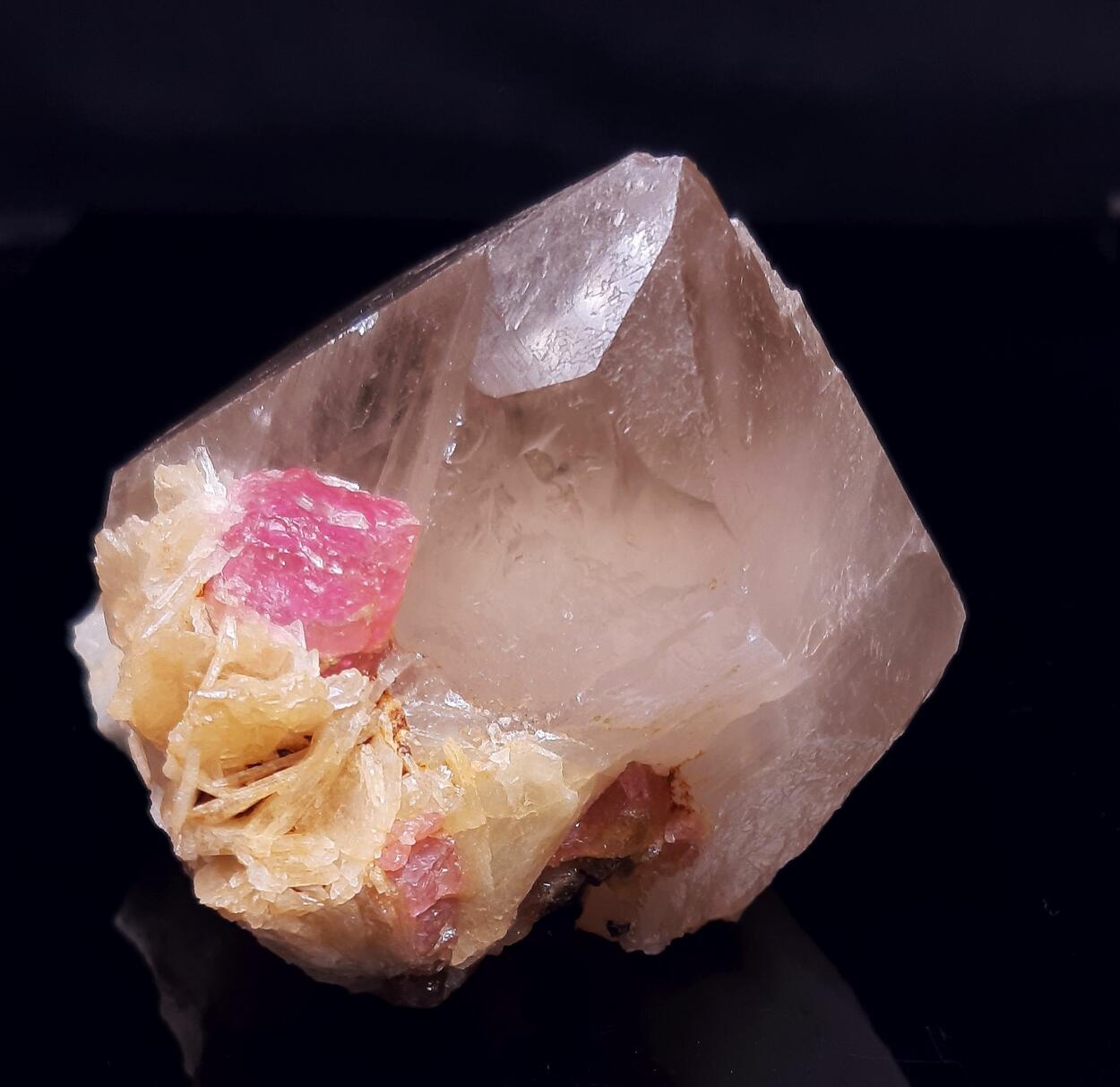 Rubellite & Quartz