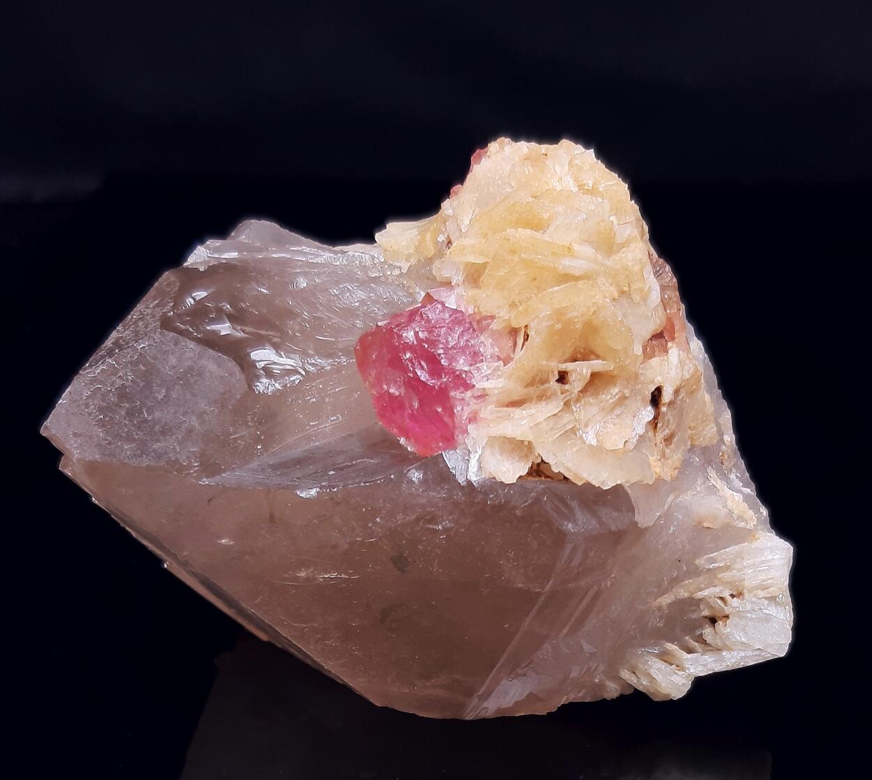 Rubellite & Quartz