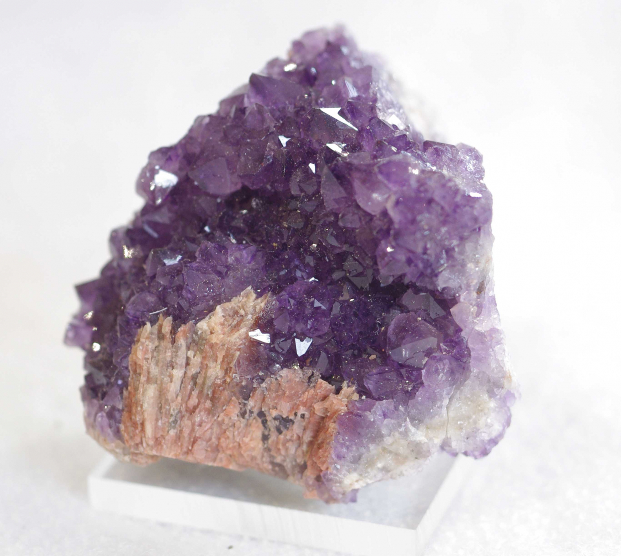 Amethyst With Baryte