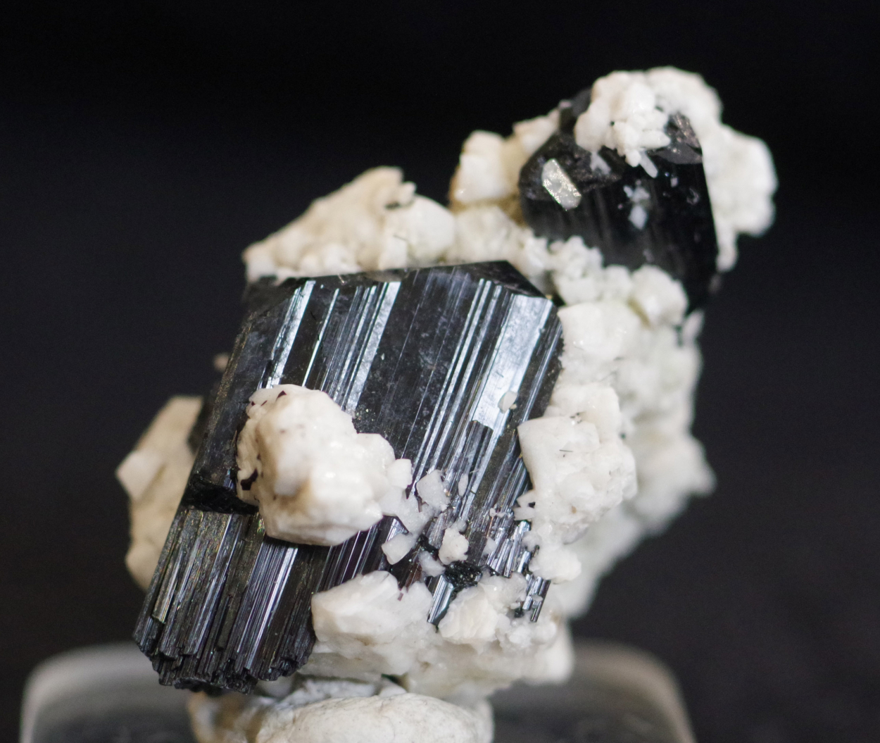 Feldspar On Schorl