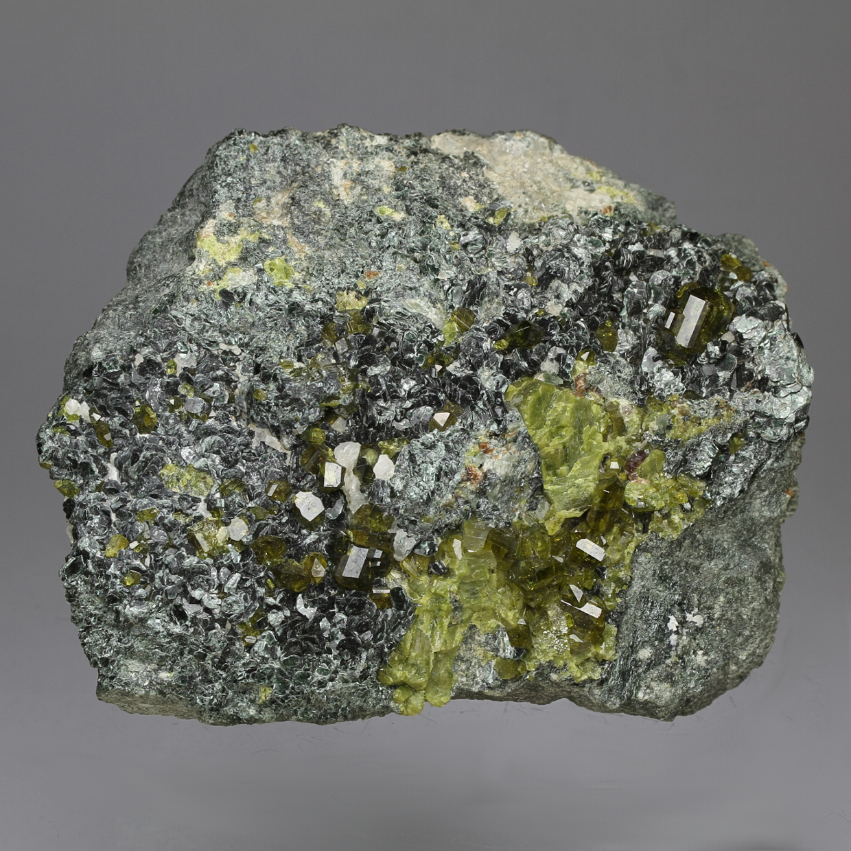 Vesuvianite & Clinochlore