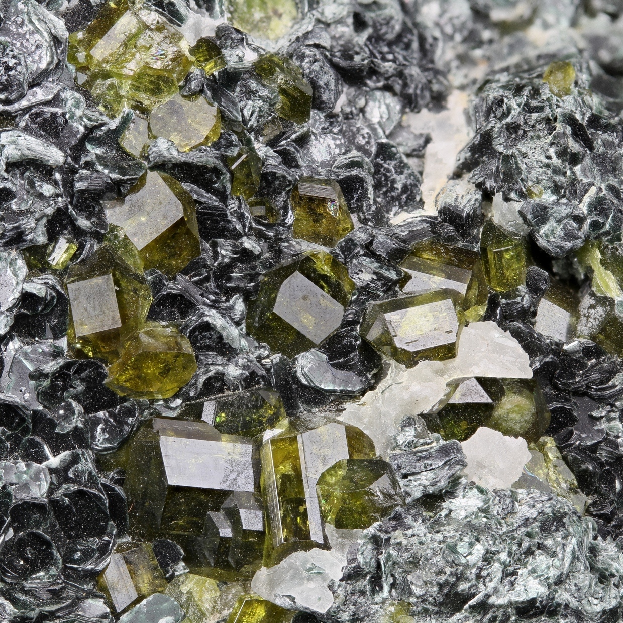 Vesuvianite & Clinochlore