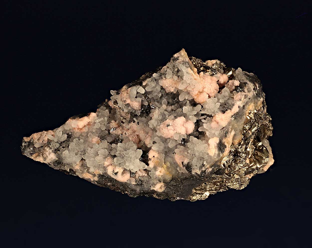 Rhodochrosite & Bournonite