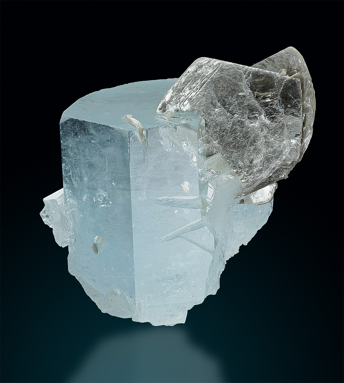 Aquamarine & Muscovite