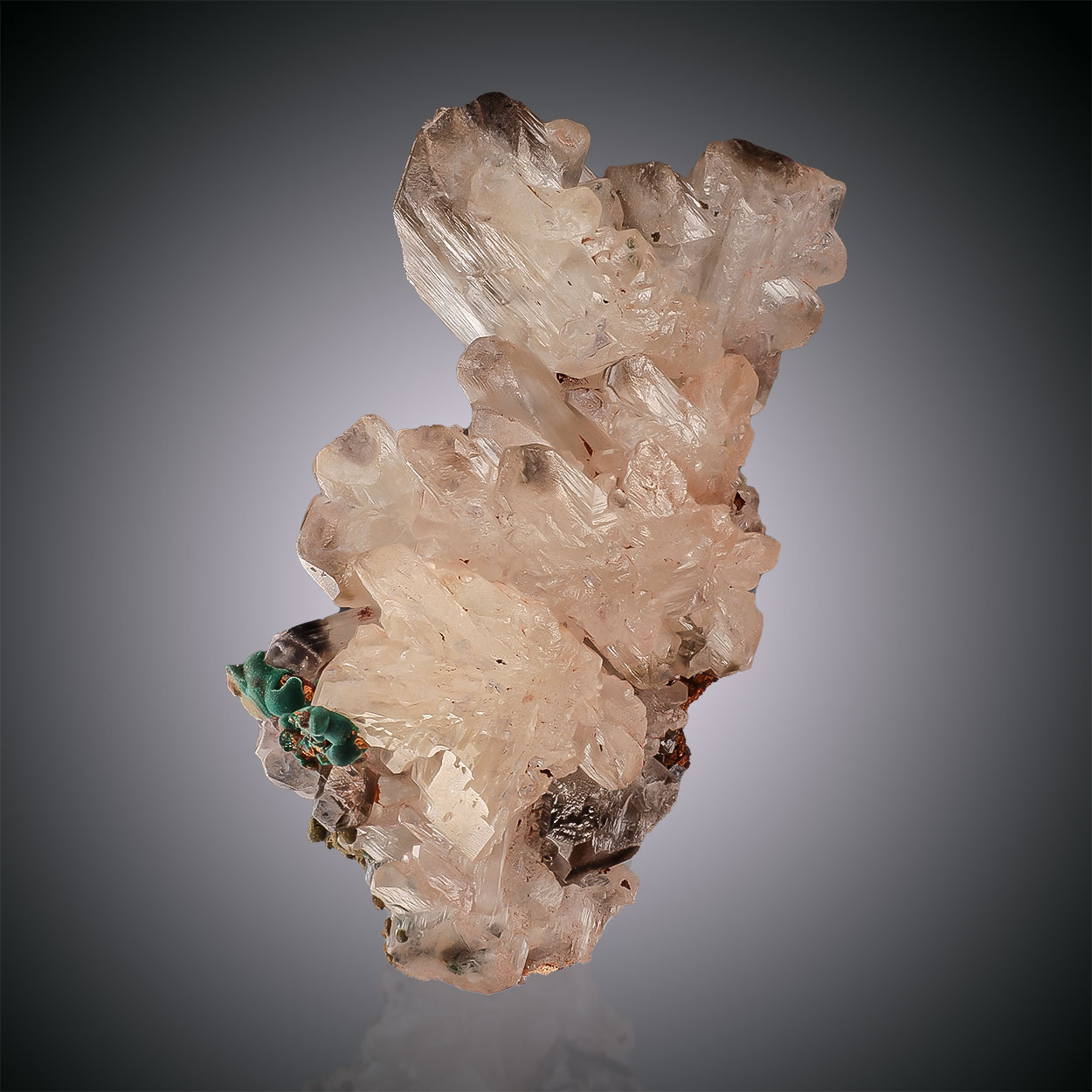 Cerussite & Malachite