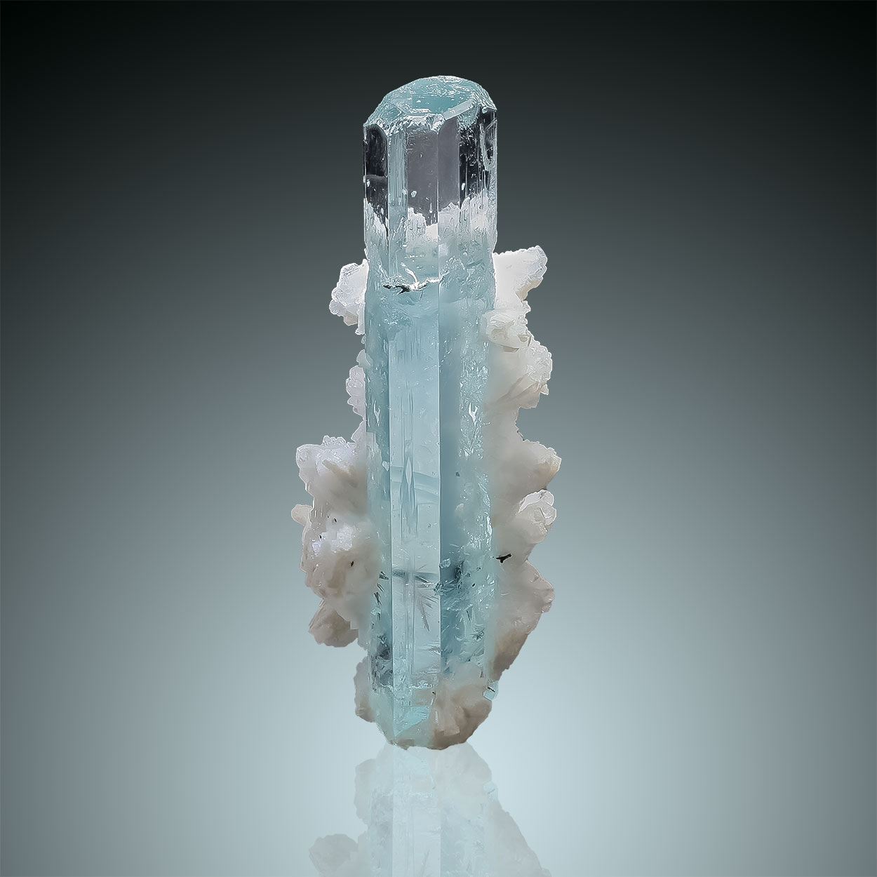 Aquamarine & Orthoclase