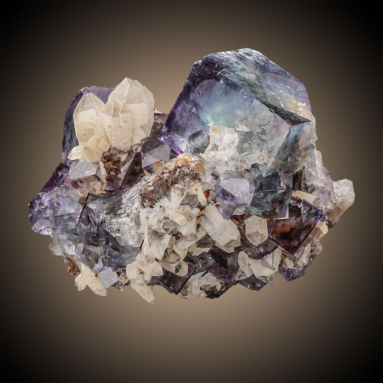Fluorite & Quartz
