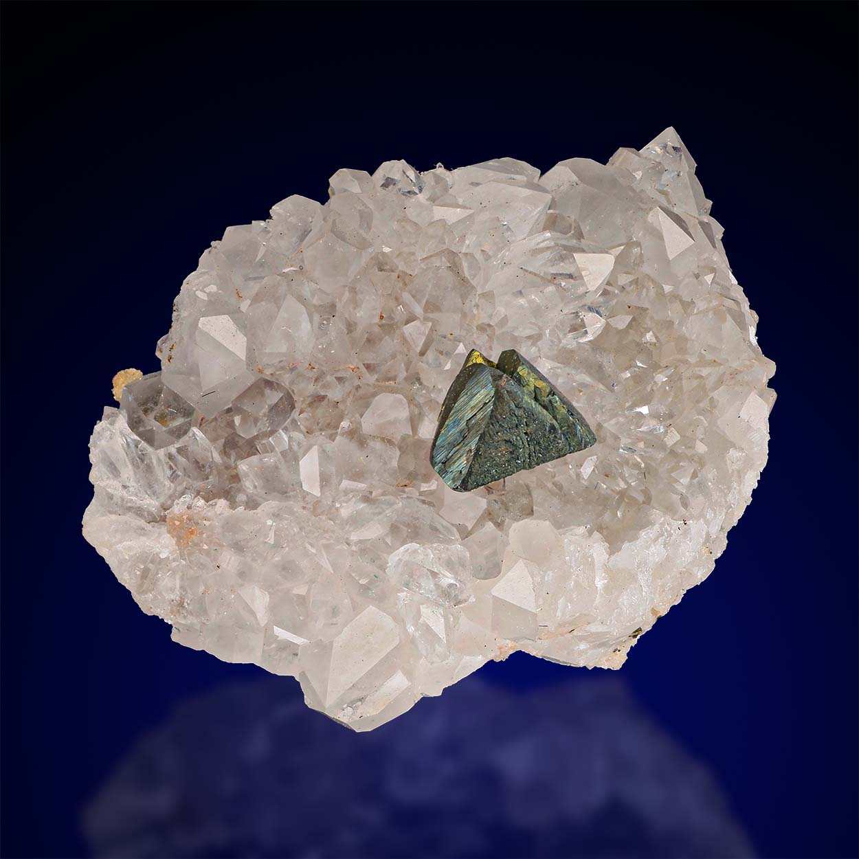 Chalcopyrite & Quartz